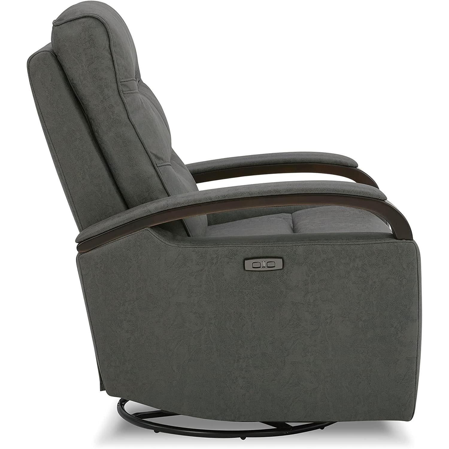 Power Swivel Glider Recliner Chair For Living Room-3
