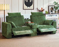 Green Oversized Power Recliner Sofa For Living Room-0