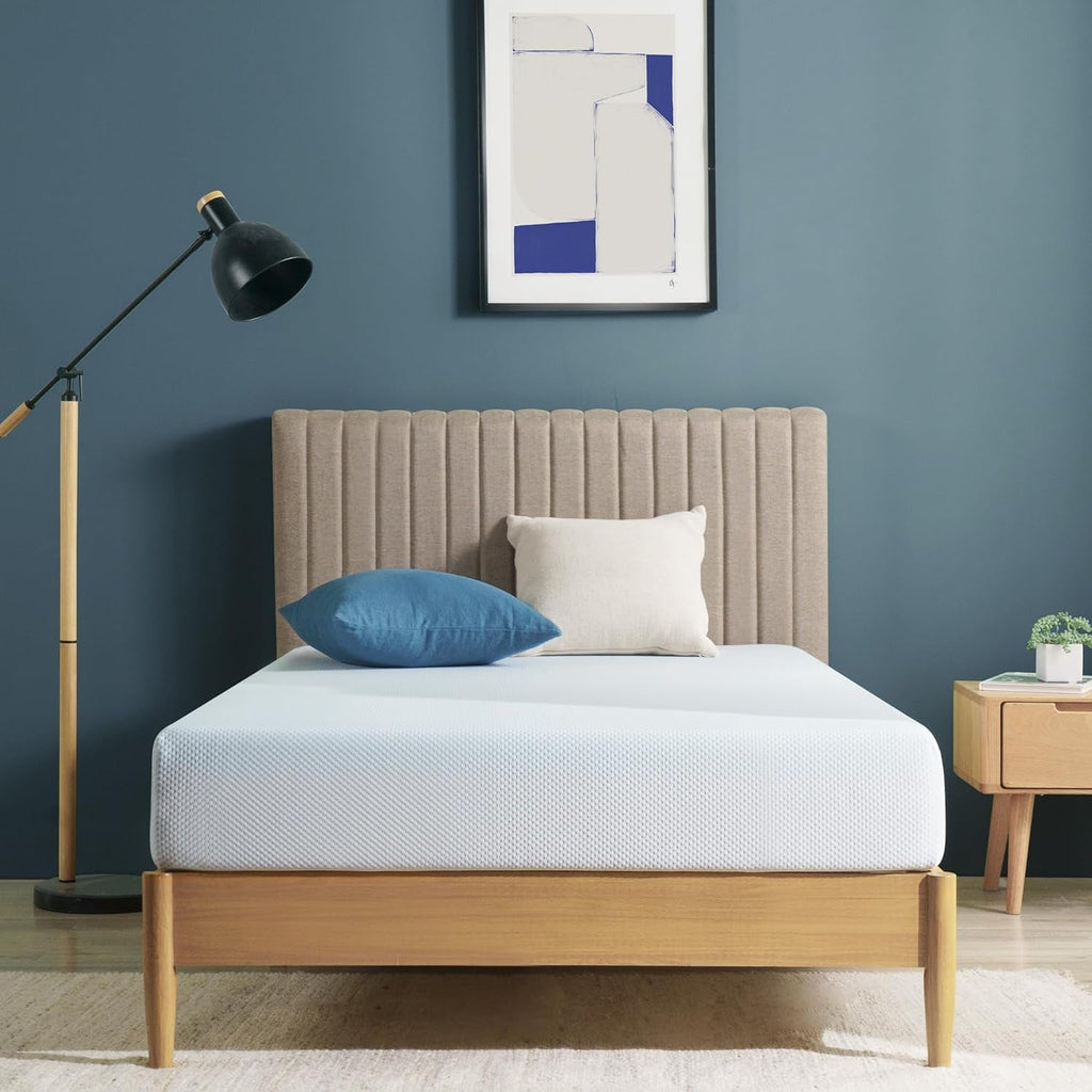 Cooling Green Tea Memory Foam Twin Mattress for Comfort-0