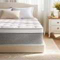 12 Inch Queen Hybrid Mattress With Memory Foam And Springs-0