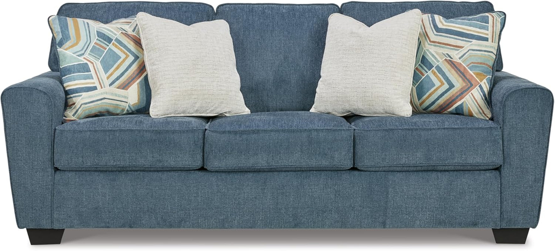 Cashton Casual Sofa Blue for Modern Living Room Furniture-3