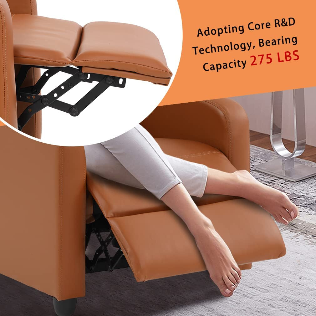 Recliner Chair With Extendable Footrest For Living Room-4