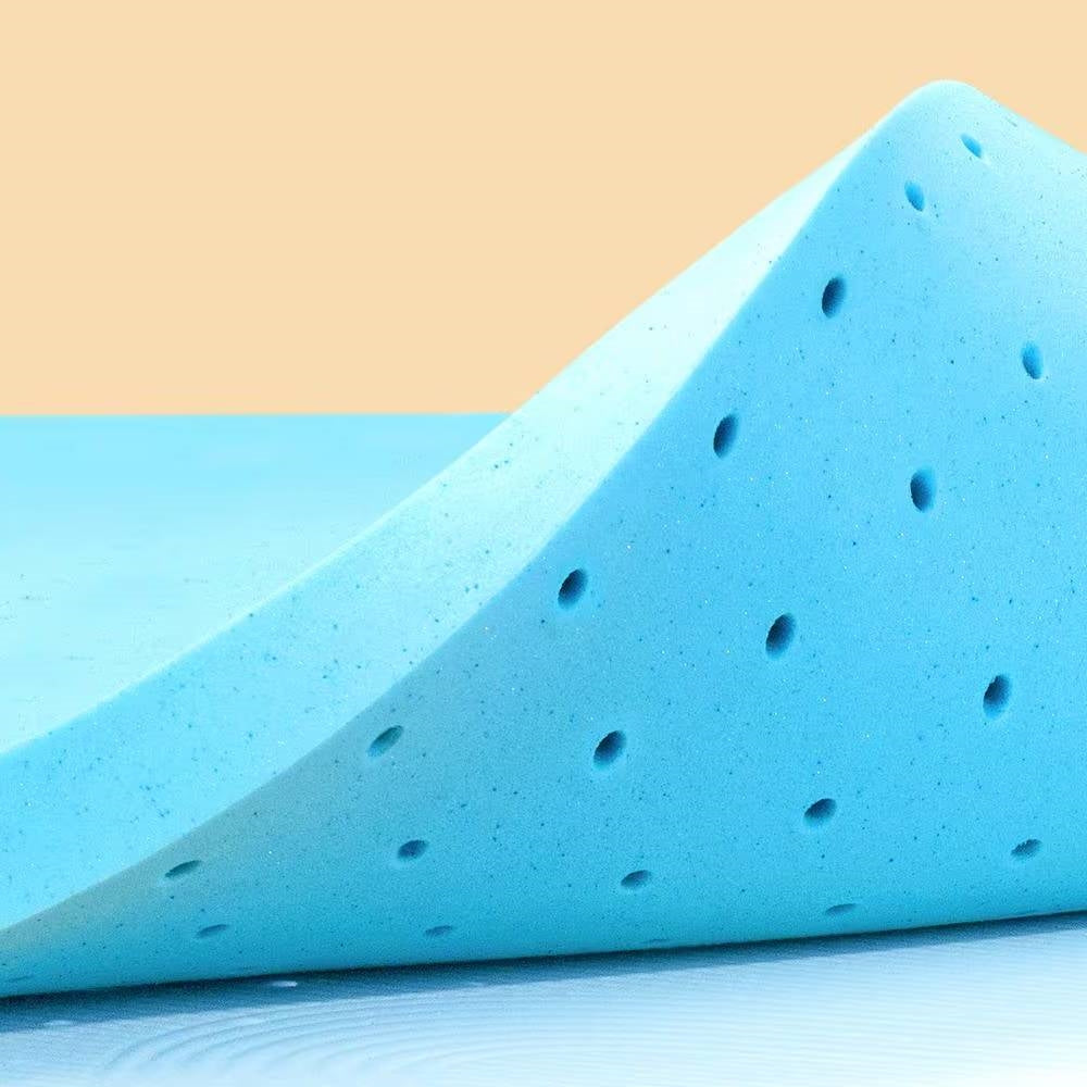 Queen size 3-inch Thick High Density Memory Foam Mattress Topper-3