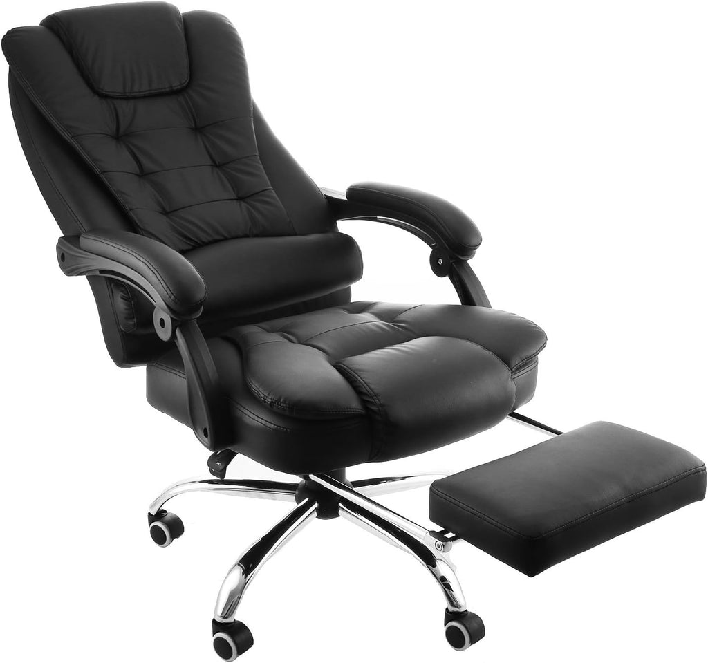 NNEDSZ Office Chair Leather Chair Executive Chair With Foot Rest-0