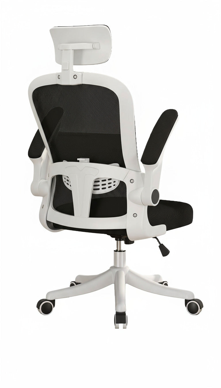 Office Chair Swivel Ergonomic Office Chair With Back Support - Black-1