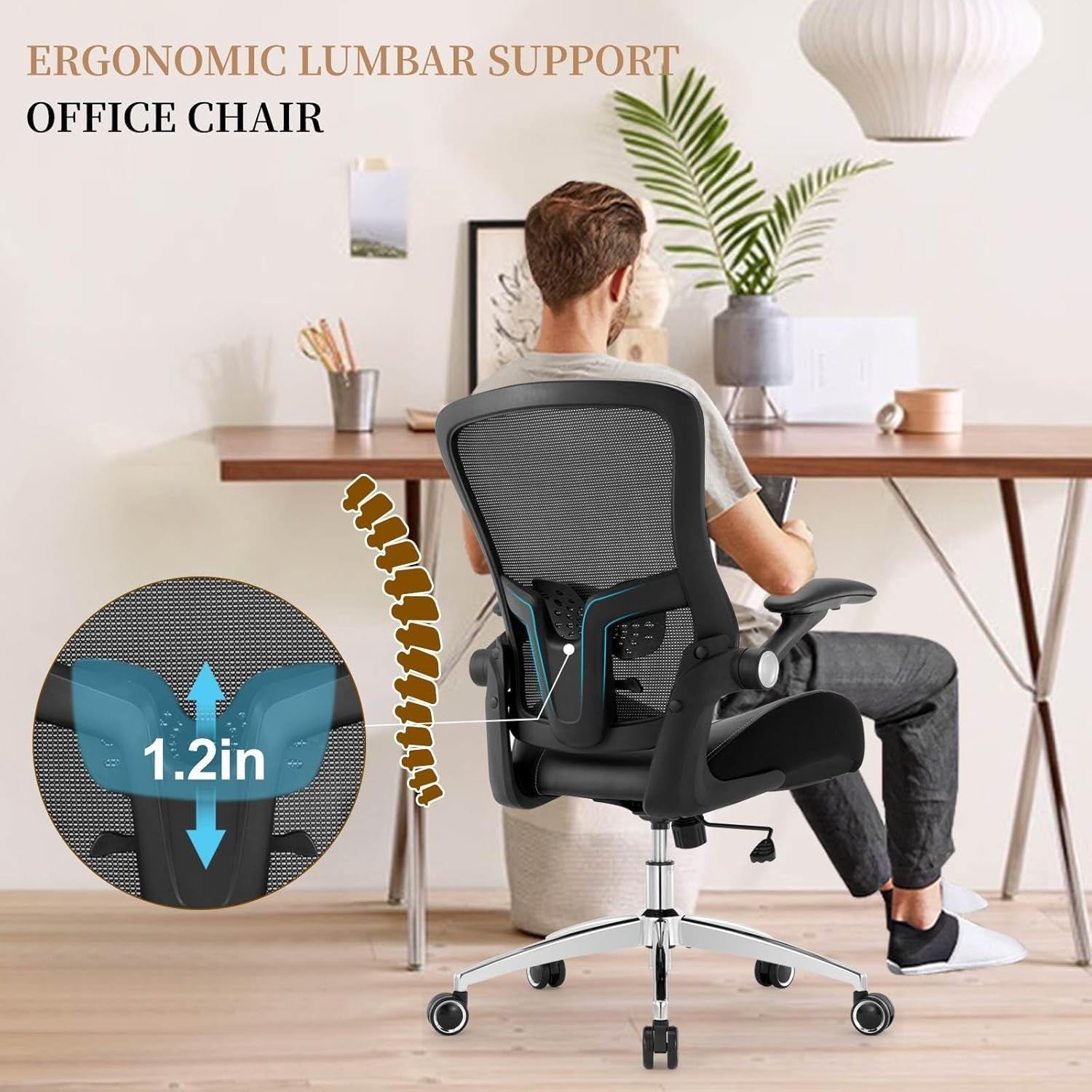 Big And Tall Office Chair Ergonomic Comfort For Home Office-3