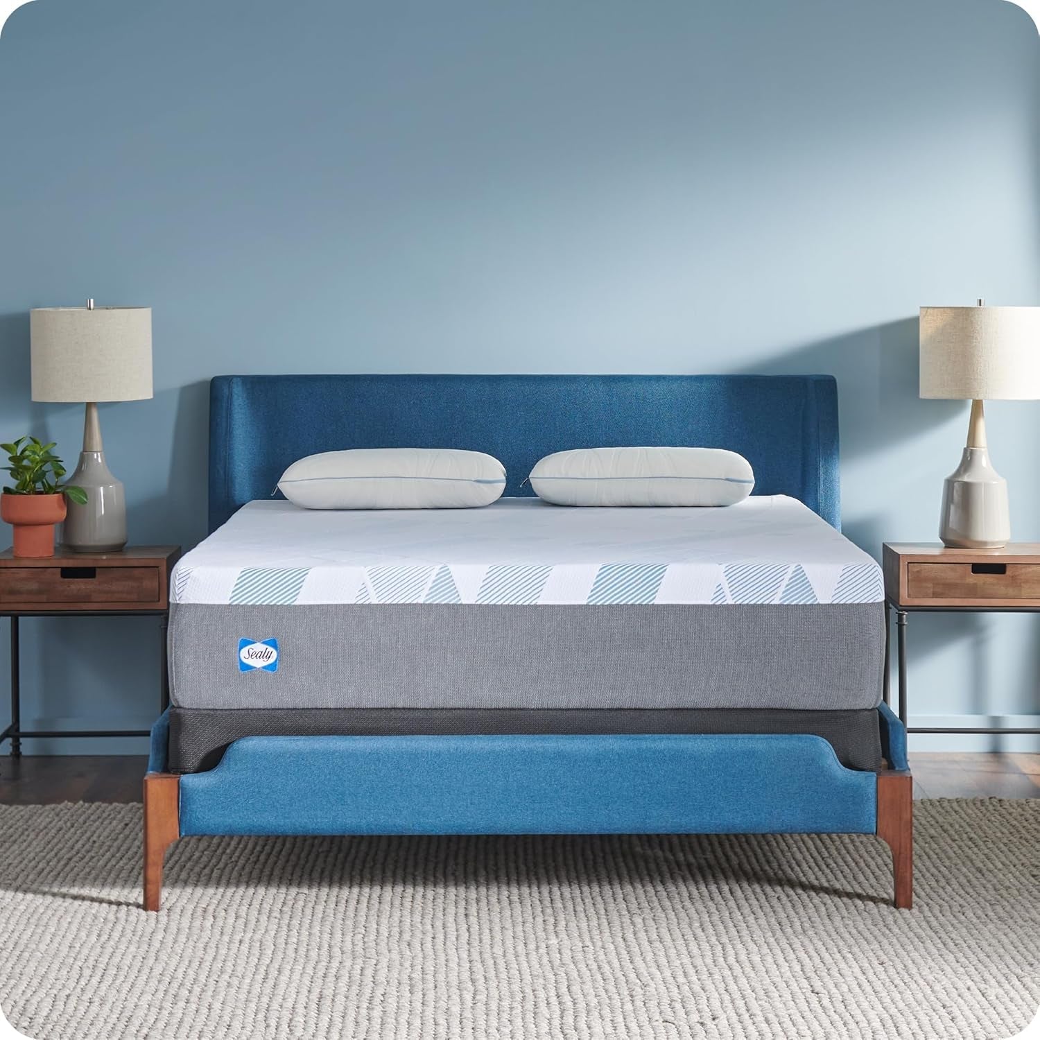 Comfortable Hybrid King Mattress with Gel Memory Foam-0