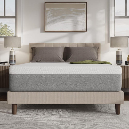 14 Inch Gel Memory Foam Queen Mattress for Comfort-0