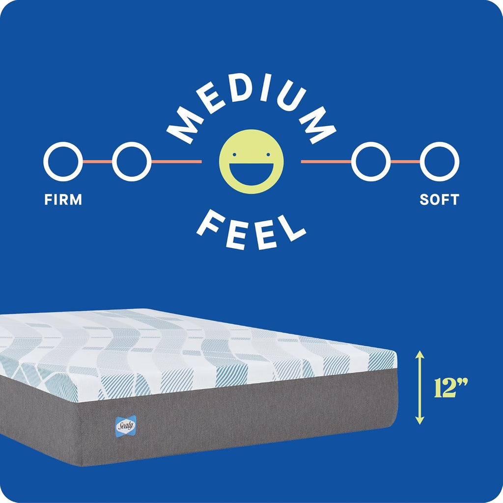 Comfortable Hybrid King Mattress with Gel Memory Foam-2