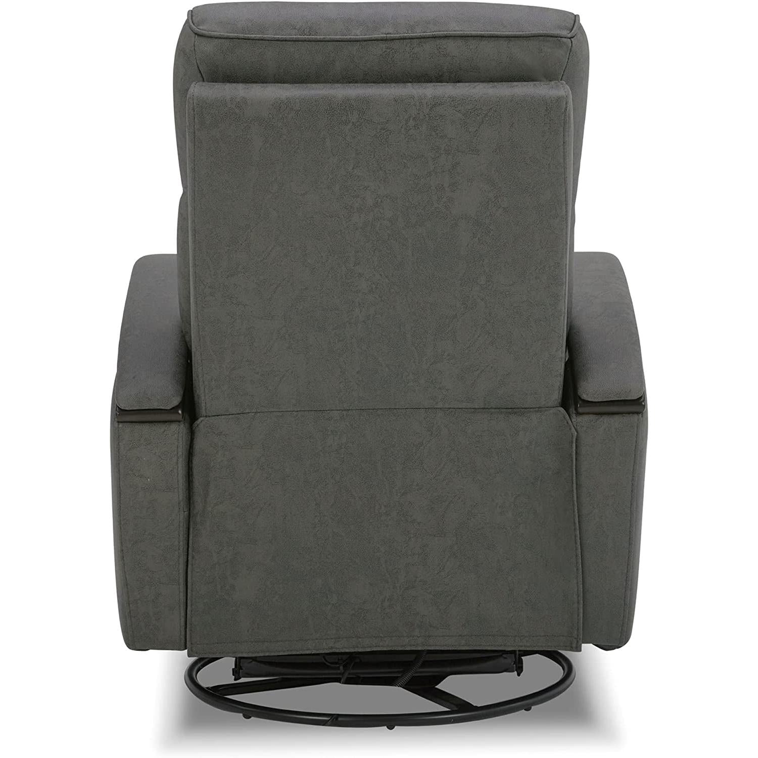 Power Swivel Glider Recliner Chair For Living Room-4