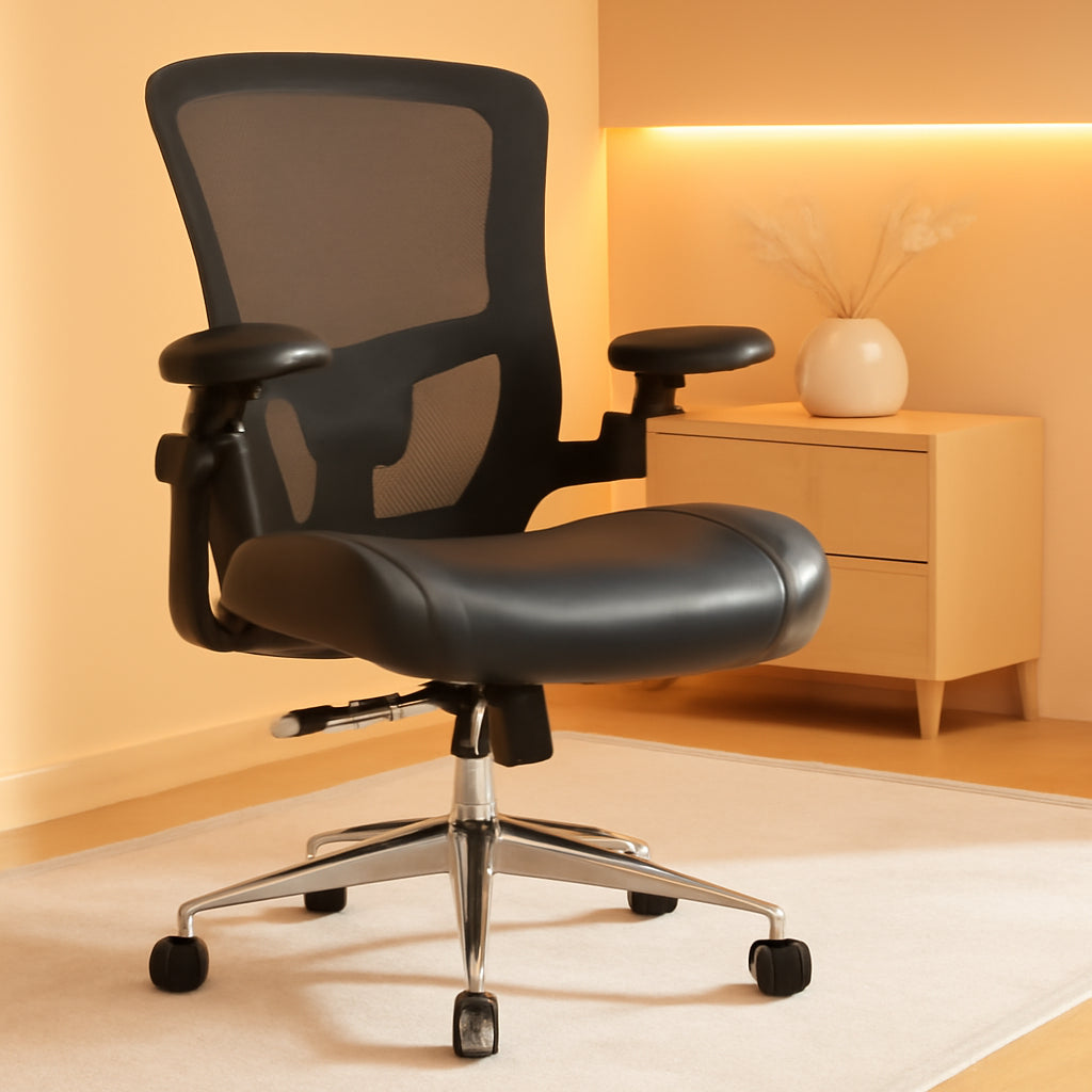Big And Tall Office Chair Ergonomic Comfort For Home Office-0